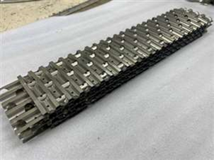 bending test specimen of lattice porous metal